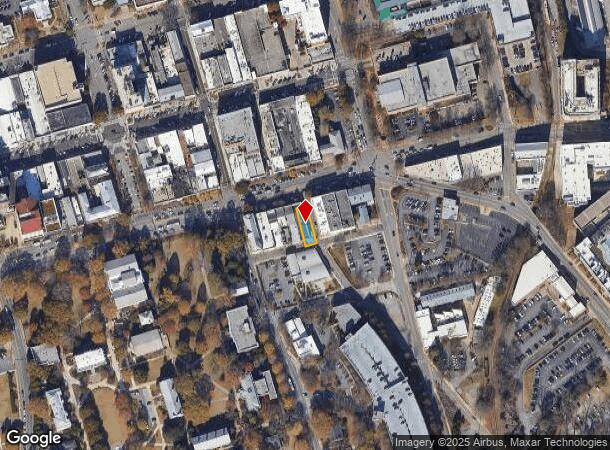  382 E Broad St, Athens, GA Parcel Map