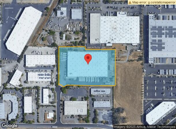  877 Cotting Ct, Vacaville, CA Parcel Map