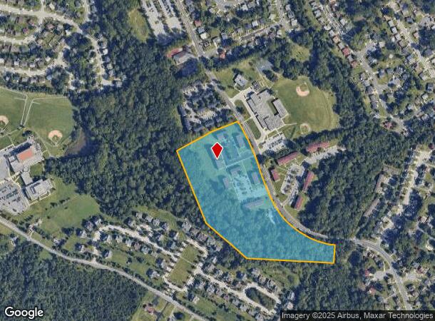 Carlson Ln, MD Parcel Map