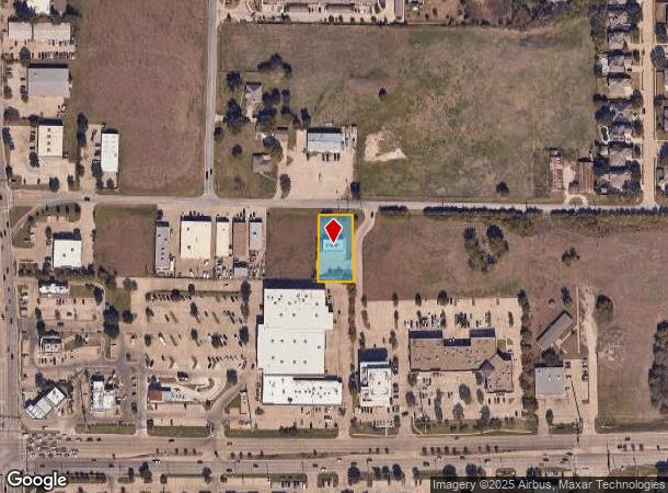  3818 Big A Rd, Rowlett, TX Parcel Map