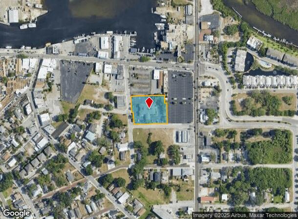  80 W Live Oak St, Tarpon Springs, FL Parcel Map