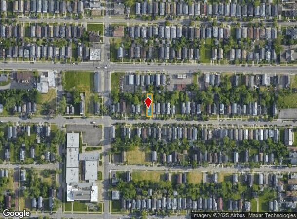  478 Woodlawn Ave, Buffalo, NY Parcel Map