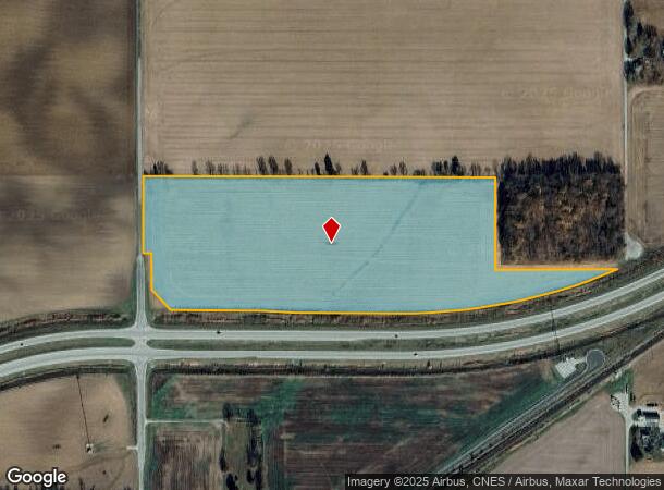 100 E North St, Delphi, IN Parcel Map