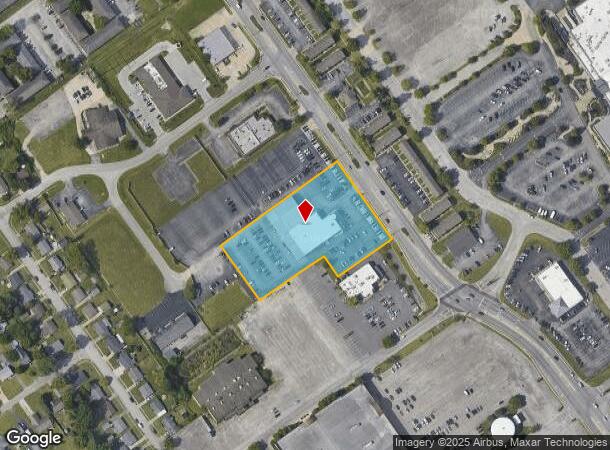  1607 Greentree Blvd, Clarksville, IN Parcel Map