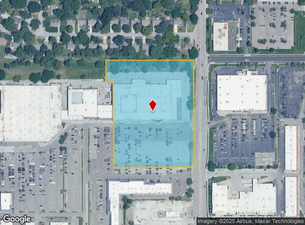  12010 W 95Th St, Lenexa, KS Parcel Map