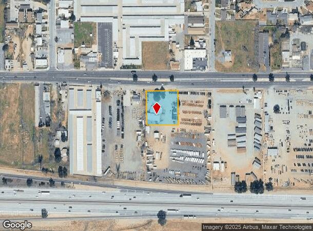 1375 E Sixth St, Beaumont, CA Parcel Map