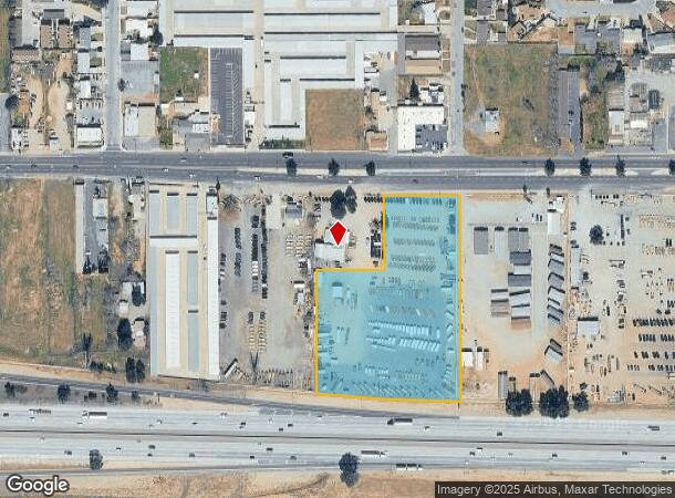 1375 E Sixth St, Beaumont, CA Parcel Map