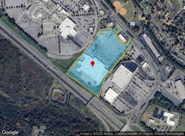  4807 Valley View Blvd Nw, Roanoke, VA Parcel Map