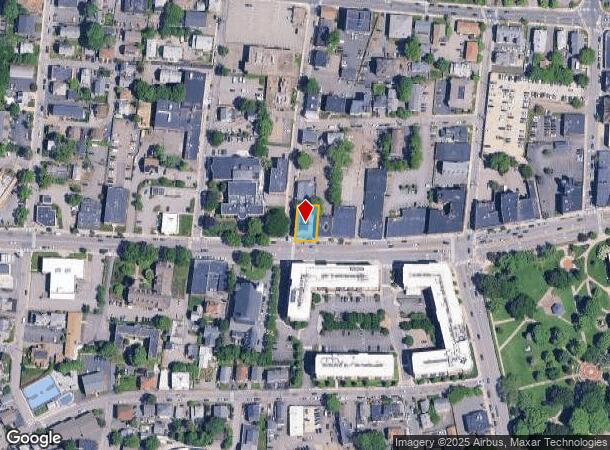 719 Main St, Waltham, MA Parcel Map