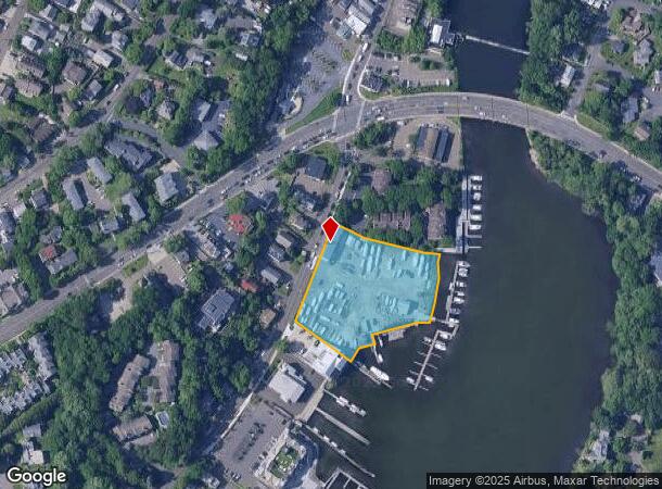 105 River Rd, Cos Cob, CT Parcel Map