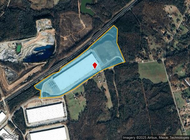 1005 Hog Mountain Rd, Jefferson, GA Parcel Map