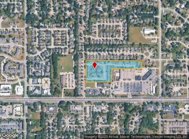 530 Eldridge St, Lawrence, KS Parcel Map