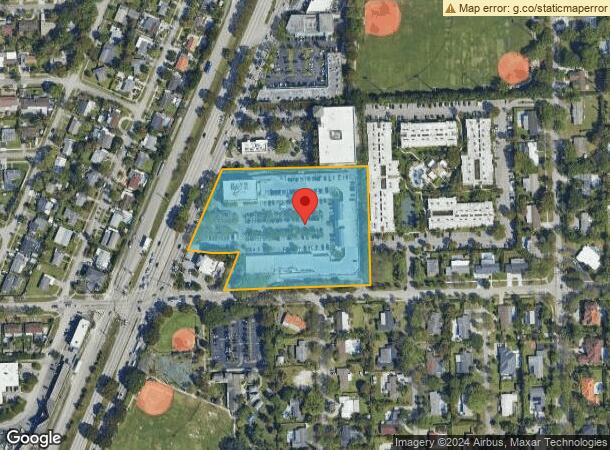  12651 S Dixie Hwy, Pinecrest, FL Parcel Map