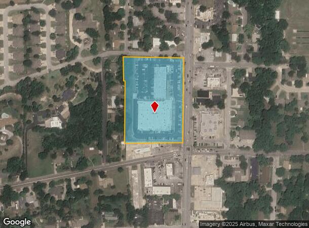  1314 S Main St, Weatherford, TX Parcel Map