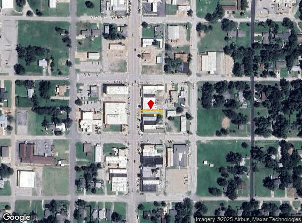  111 N Bdwy, Tecumseh, OK Parcel Map