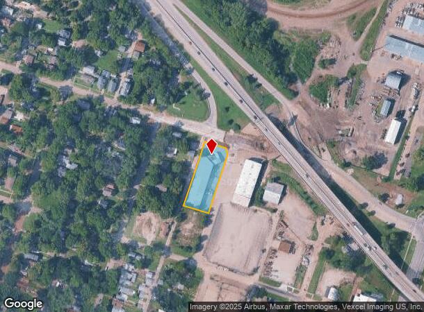  711 W 1St Ave, Topeka, KS Parcel Map