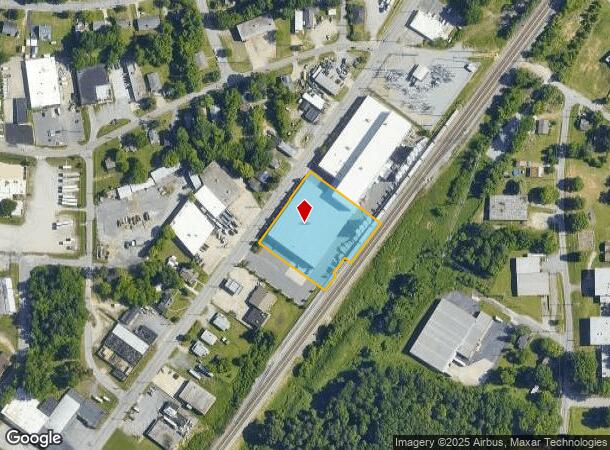  2327 W English Rd, High Point, NC Parcel Map