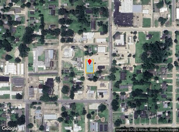 Church St, Jennings, LA Parcel Map