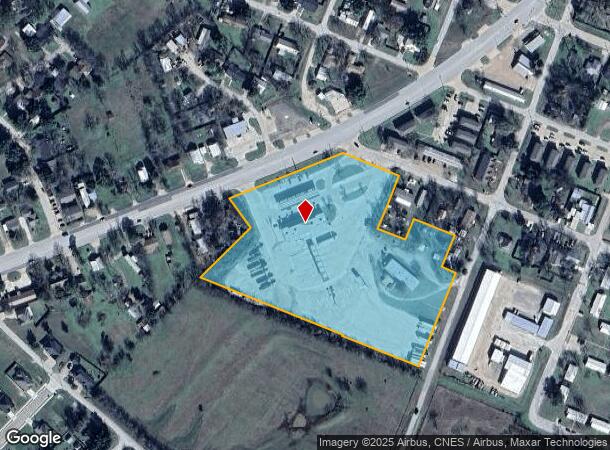  1515 W Highway 21, Caldwell, TX Parcel Map