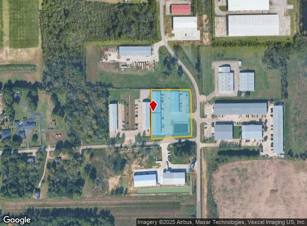  702 S Persimmon St, Tomball, TX Parcel Map