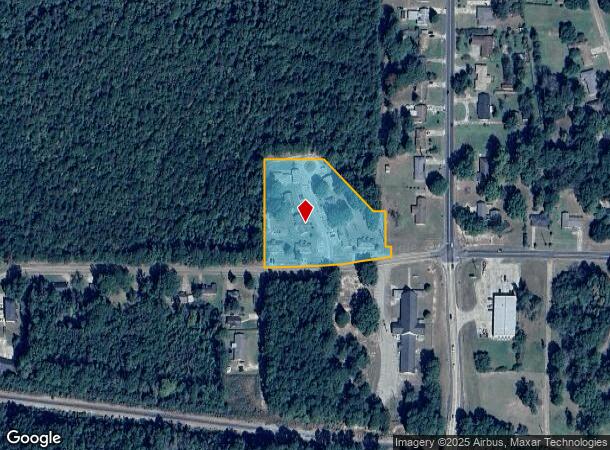 Ellis Washington Cir, Ruston, LA Parcel Map