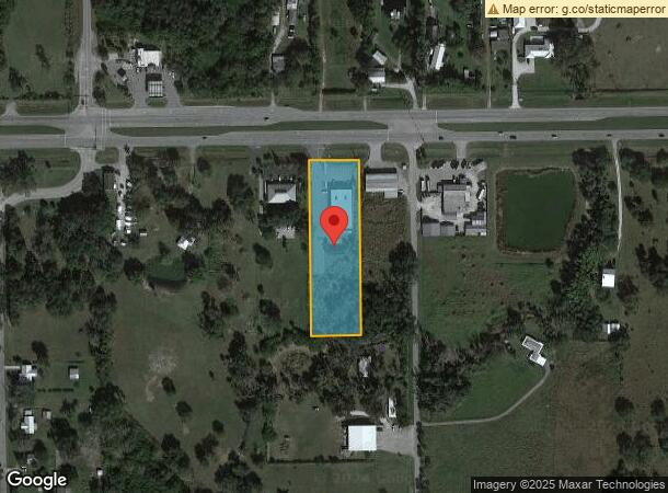  21440 Palm Beach Blvd, Alva, FL Parcel Map