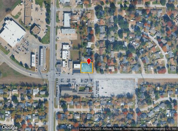 5613 Glenview Dr, Haltom City, TX Parcel Map