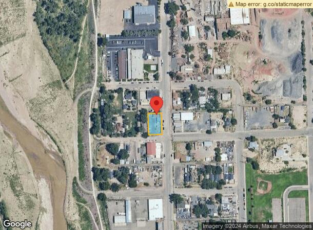  1207 N Erie Ave, Pueblo, CO Parcel Map