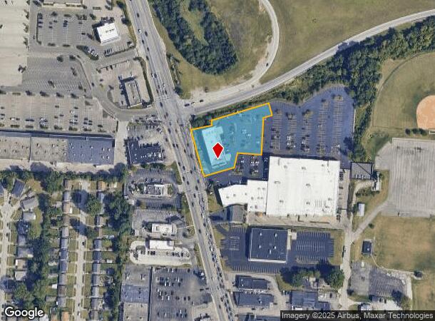  8382 Colerain Ave, Cincinnati, OH Parcel Map