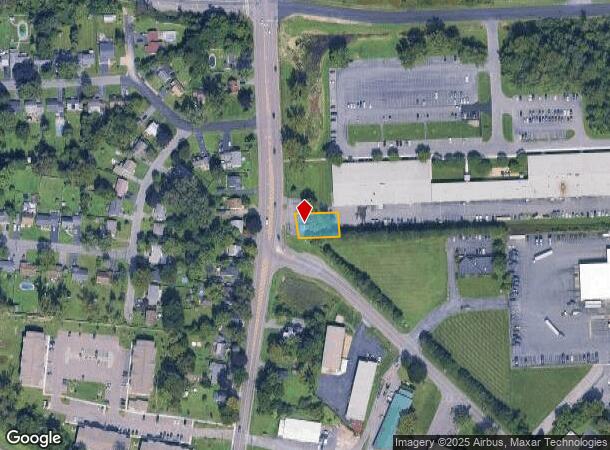  1248 Tulip St, Liverpool, NY Parcel Map