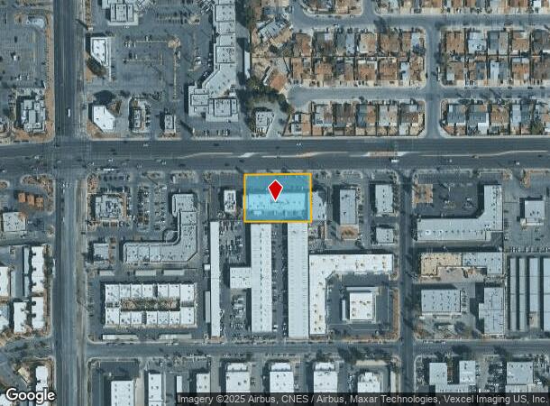  4755 W Flamingo Rd, Las Vegas, NV Parcel Map