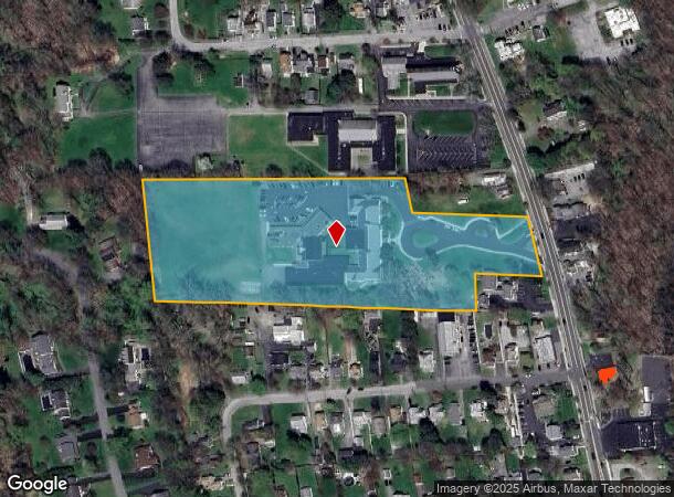  4327 Albany Post Rd, Hyde Park, NY Parcel Map