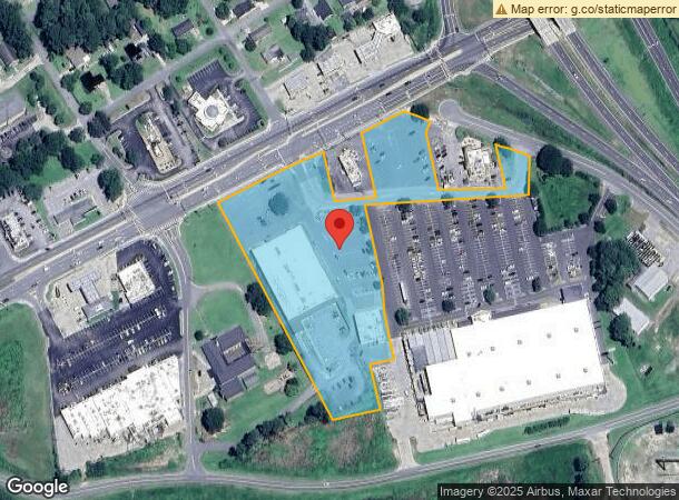  1101 Sunset Ave, Clinton, NC Parcel Map