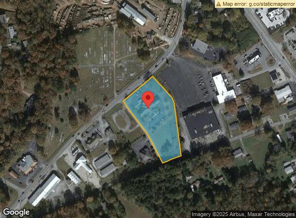  468 W Louise St, Clarkesville, GA Parcel Map