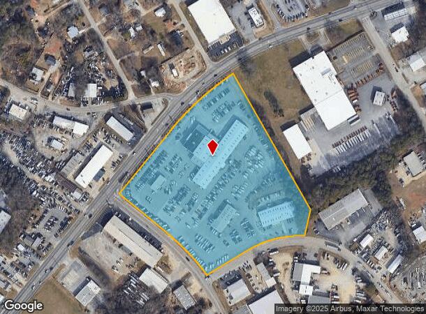  2115 Browns Bridge Rd, Gainesville, GA Parcel Map