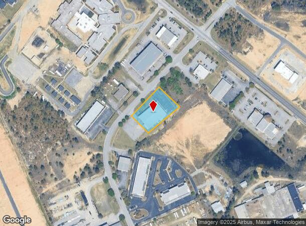 121 Pontiac Business Center Dr, Elgin, SC Parcel Map