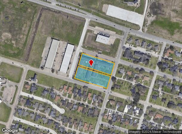  310 Yaupon St, Freeport, TX Parcel Map