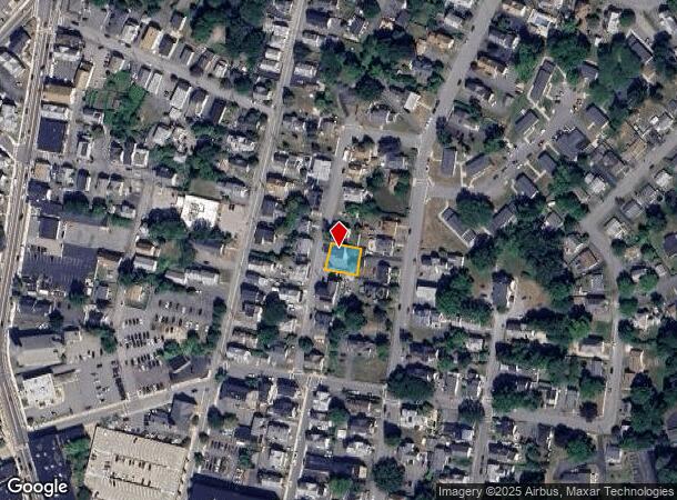  19 Fayette Pl, Taunton, MA Parcel Map