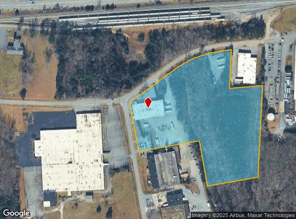  1301 Farrington St Sw, Conover, NC Parcel Map