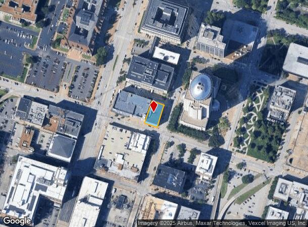  1101 Clark Ave, Saint Louis, MO Parcel Map