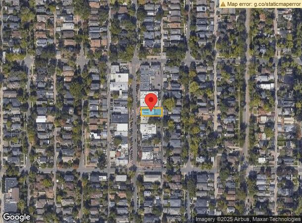  1040 S Gaylord St, Denver, CO Parcel Map