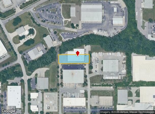  16210 W 110Th St, Lenexa, KS Parcel Map