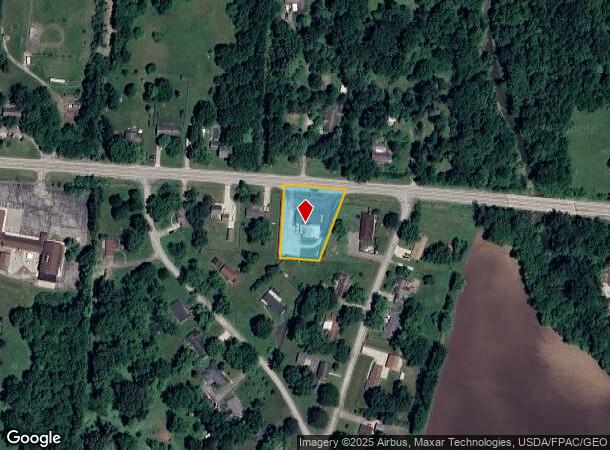 12389 Milton Carlisle Rd, New Carlisle, OH Parcel Map
