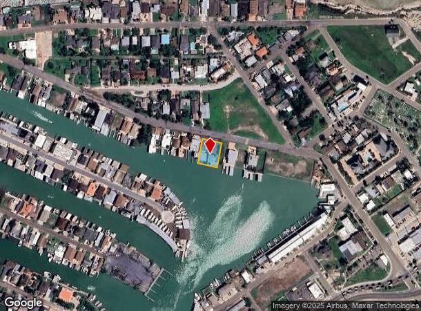 713 N Yturria St, Port Isabel, TX Parcel Map