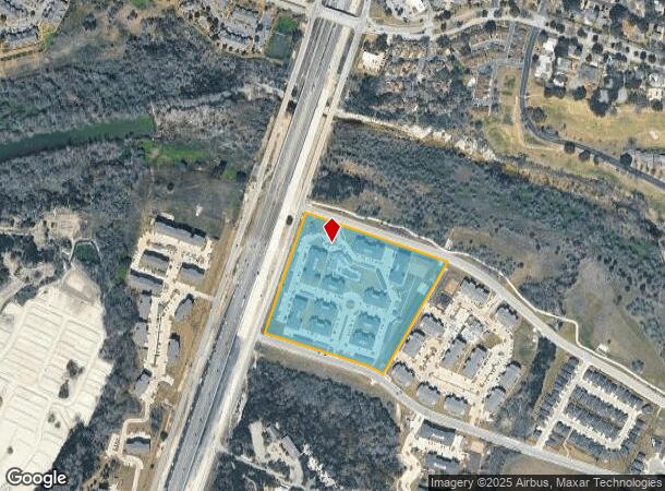 2213 Cascades Ave, Austin, TX Parcel Map