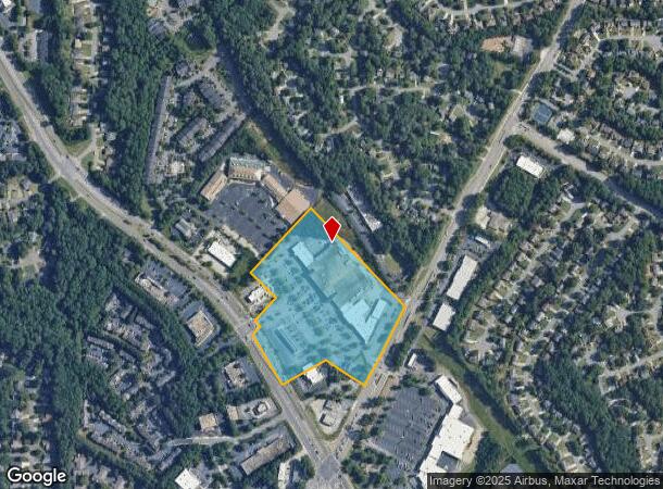 10945 State Bridge Rd, Alpharetta, GA Parcel Map
