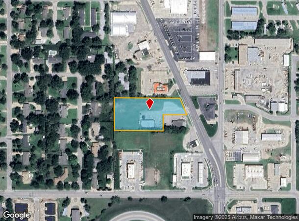  1223 Washington Rd, Newton, KS Parcel Map