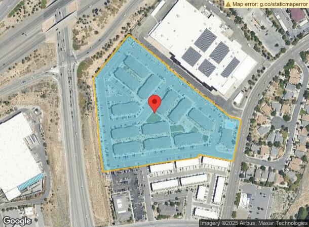  1405 Sky Mountain Dr, Reno, NV Parcel Map