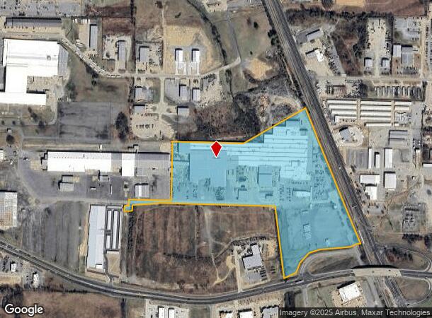 600 Dave Ward Dr S, Conway, AR Parcel Map