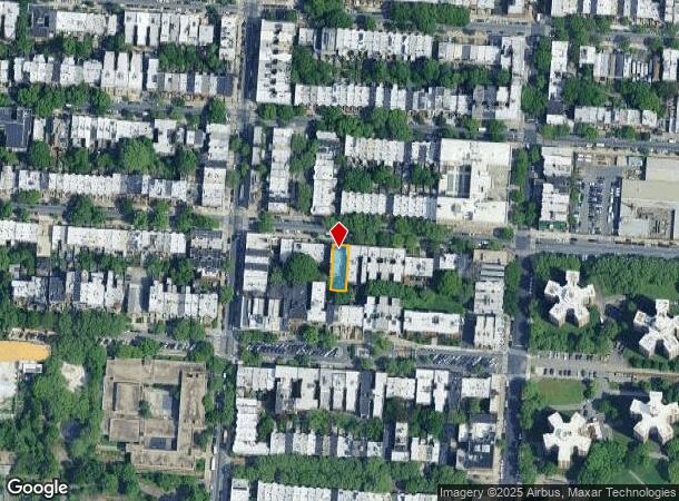  1332 Bergen St, Brooklyn, NY Parcel Map